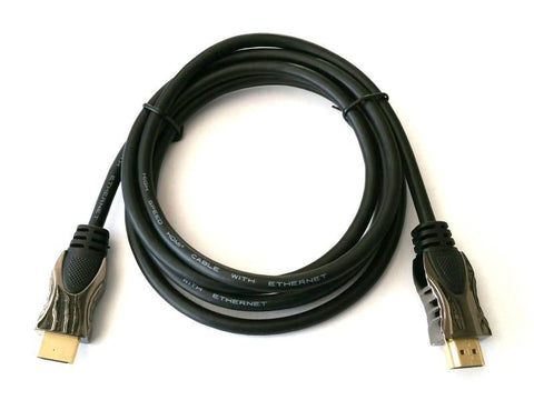 Reekin HDMI Câble - 2,0 Mètre - ULTRA 4K (High Speed with Ethernet)