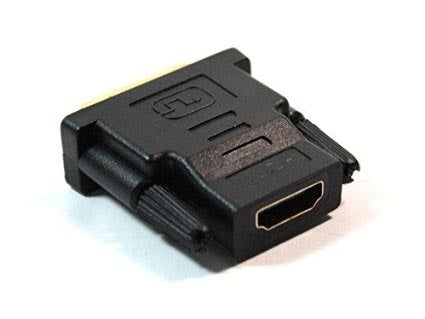 Adaptateur HDMI femelle vers DVI mâle (24+1)