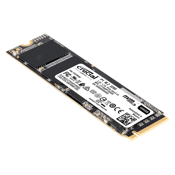 CRUCIAL - SSD CRUCIAL P1 M.2 NVMe™ 1To - CT1000P1SSD8