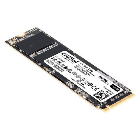 CRUCIAL - SSD CRUCIAL P1 M.2 NVMe™ 1To - CT1000P1SSD8