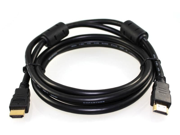 Reekin HDMI Câble - 3,0 Mètre - FERRITE FULL HD (High Speed with Ethernet)