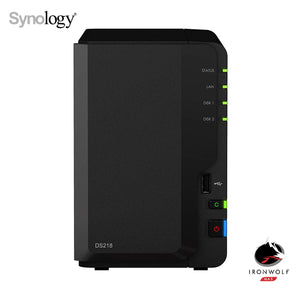 Synology NAS DS218 IronWolf