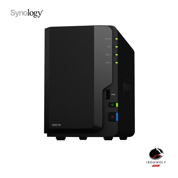 Synology NAS DS218 IronWolf