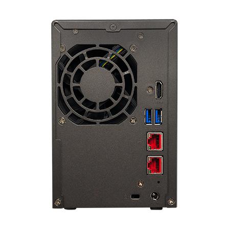 Boitier AS6602T NAS 2 baies 2.0/2.7 GHz QC 4Go